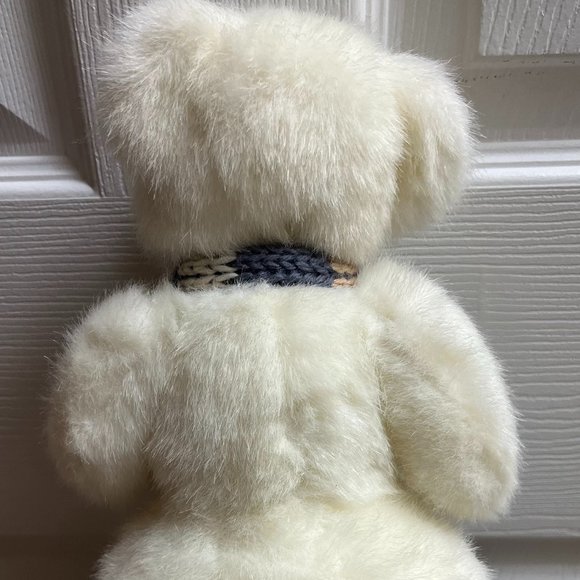 Vintage 1999 Boyd's Bears Snowman Plush Seymour Christmas Winter 11 in - Picture 3 of 4